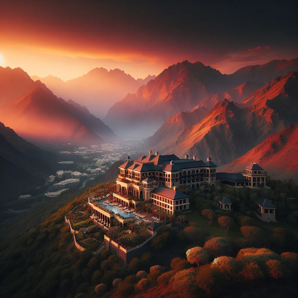 Luksusowy hotel w górach: idealny wypoczynek w sercu natury